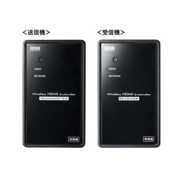 USED サンワサプライ ワイヤレス分配HDMIエクステンダー(2分配) VGA-EXWHD7N 【ZYX1468418322】(53580円)