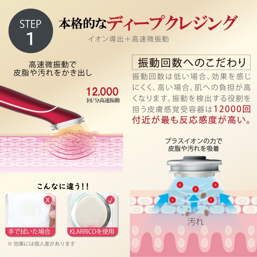 KLARRICO 美顔器 EMS ボーテ・マルティ 導入 リフトアップ スキンケア 