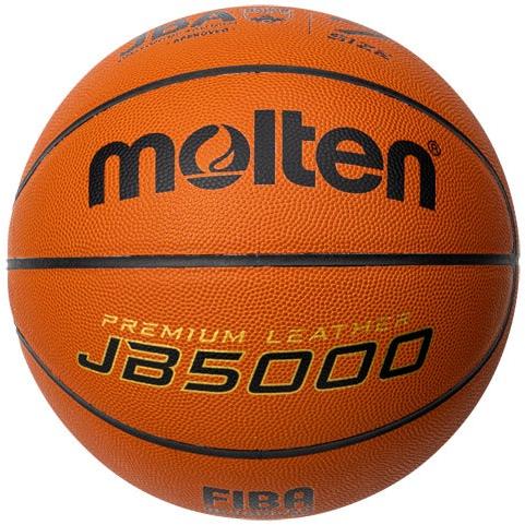 モルテン バスケットボール 7号球 JB5000 国際公認球 検定球 天然皮革