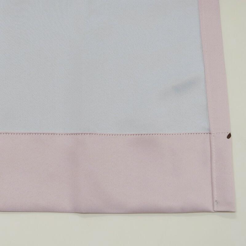 遮光カーテン かわいい猫柄 ピンク 幅125cm×丈130cm2枚 日本製 プリーツが綺麗な形態安定加工｜yoshietsu｜06