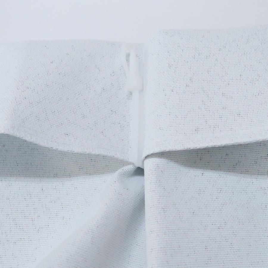 カーテン 4枚セット 完全遮光カーテン ホワイト 幅100cm×丈110cm2枚 ＋ 遮熱レースカーテン 幅100cm×丈108cm2枚 |  | 03