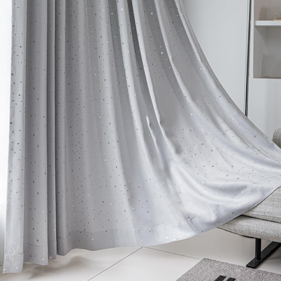 遮光カーテン　幅125cm×丈195cm2枚 シルバー 5000000089370_01.jpg