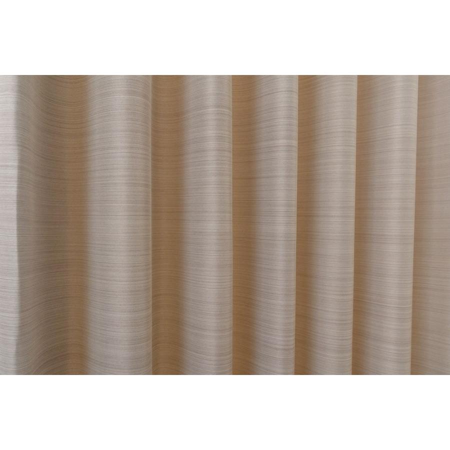 遮光カーテン レガシー ベージュ 幅100cm×丈220cm2枚 形状記憶加工