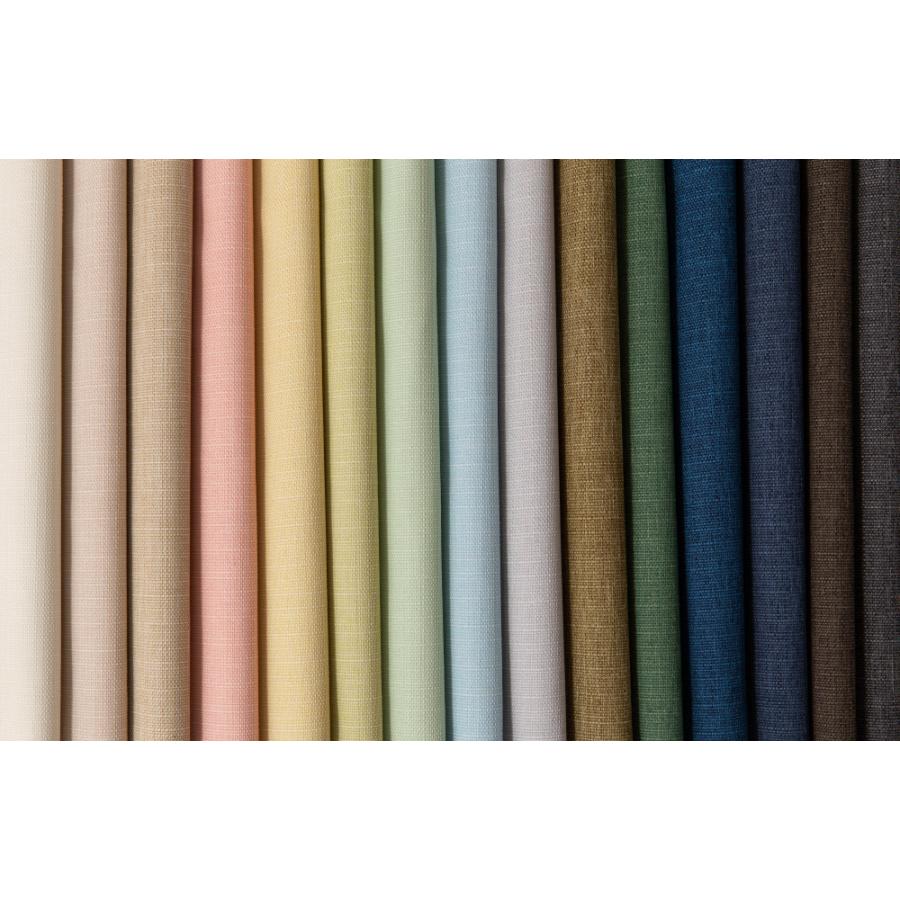 カーテン 幅100cm×丈110cm2枚 オリーブグリーン 完全遮光 遮光1級