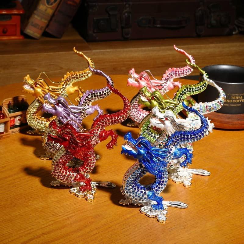 龍の置物ゴールド クリスタル スピリチュアル 風水 昇運金龍 龍 龍の置物ゴールド クリスタル スピリチュアル 風水 昇運金龍 龍