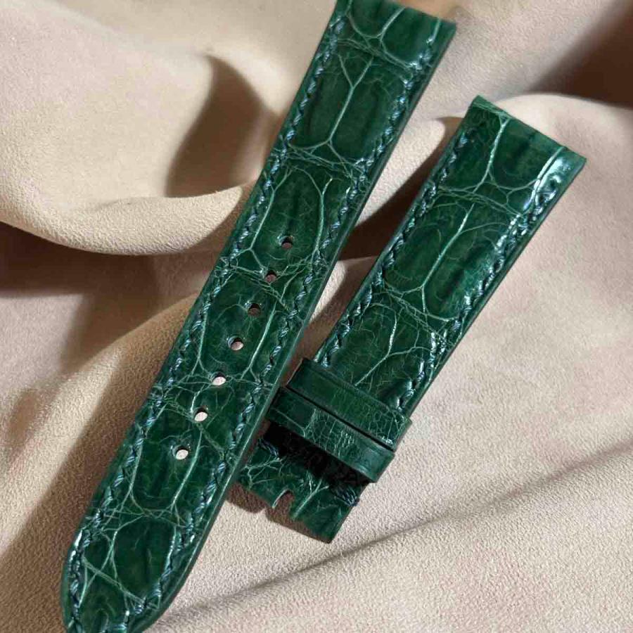 cro-1959 クロコダイル 腕時計 ベルト ヒマラヤクロコ (ラグ幅18 mm