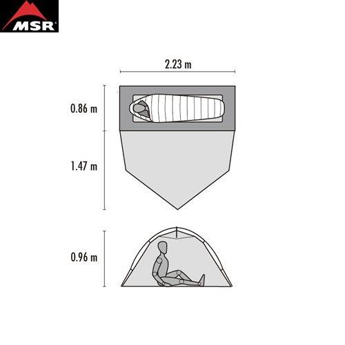 MSR エリクサー1（フットプリント付き） 送料無料 ☆ 701261 37xxx Cp