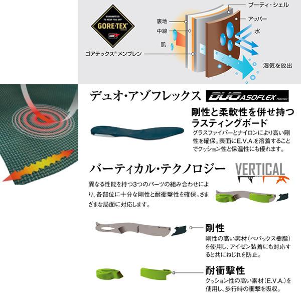 ASOLO アゾロ 6B+ GV メンズ 1829506 国内正規品_2
