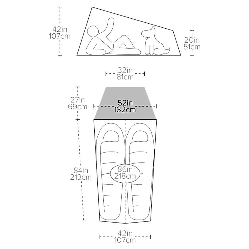 Big Agnes] ビッグアグネス Fly Creek フライクリークUL2（2人用