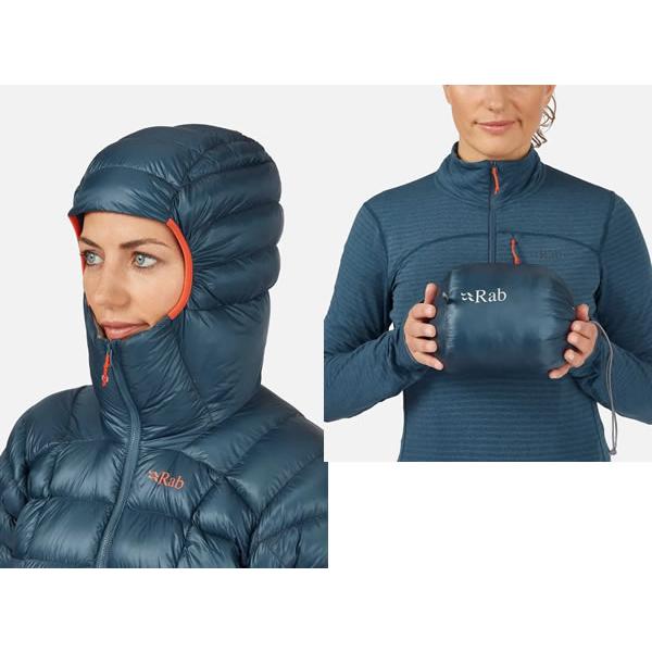 Rab ラブ ミシックGジャケット ウィメンズ QDB-63 海外サイズ表記 国内