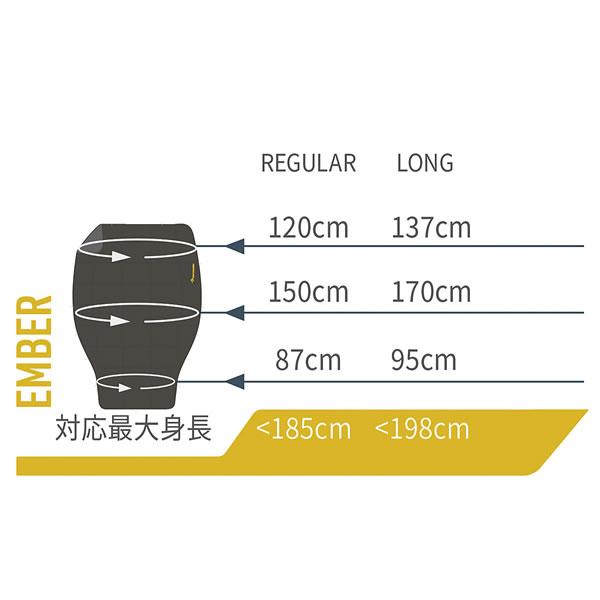 シートゥサミット SEA TO SUMMIT エンバー7C レギュラー cp