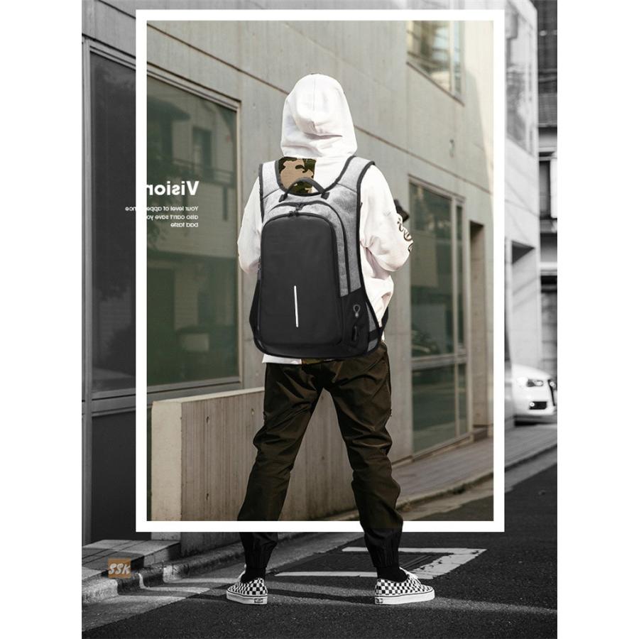 リュック メンズ リュックサック 大容量 デイパック 防犯 中学 高校 おしゃれ 黒 通学 メンズファッション Ssk 芳子オトリ 通販 Yahoo ショッピング