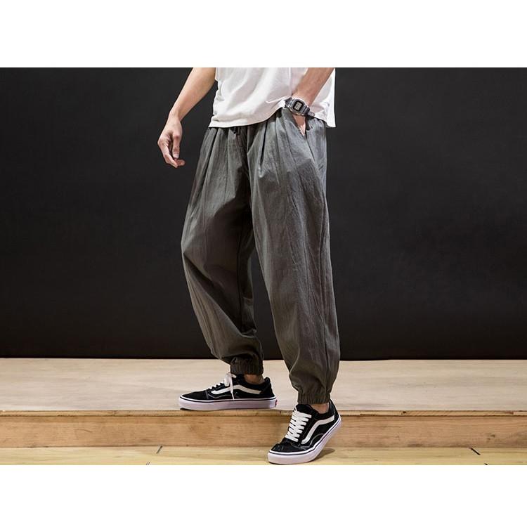 サルエルパンツ 夏ズボン メンズ イージーパンツ ゆったり 夏ズボン 涼しいズボン 無地 メンズ ファッション Ssk 芳子オトリ 通販 Yahoo ショッピング