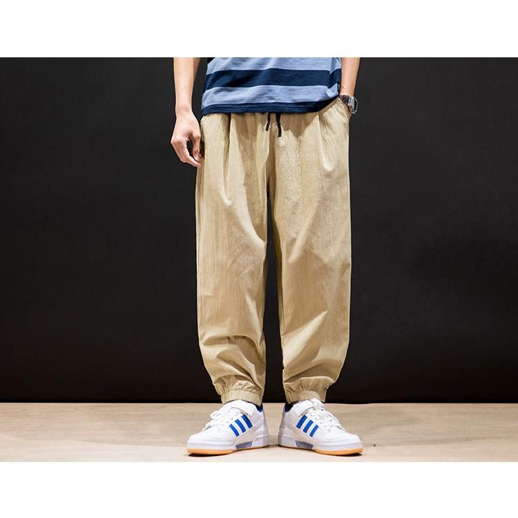 サルエルパンツ 夏ズボン メンズ イージーパンツ ゆったり 夏ズボン 涼しいズボン 無地 メンズ ファッション Ssk 芳子オトリ 通販 Yahoo ショッピング