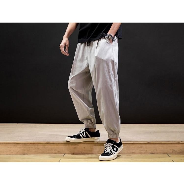 サルエルパンツ 夏ズボン メンズ イージーパンツ ゆったり 夏ズボン 涼しいズボン 無地 メンズ ファッション Ssk 芳子オトリ 通販 Yahoo ショッピング
