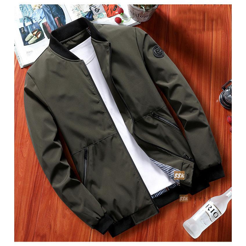 Ma 1 ブルゾン メンズ ジャケット アウター フライトジャケット 無地 40代 50代 ファッション ジャンパー 秋服 Ssk 芳子オトリ 通販 Yahoo ショッピング