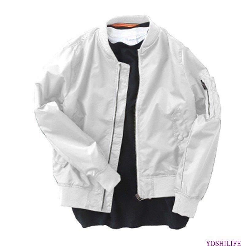 Ma 1ジャケット メンズ 高品質 レディース アウター ブルゾン ミリタリージャケット 春 秋 薄手 フライトジャケット