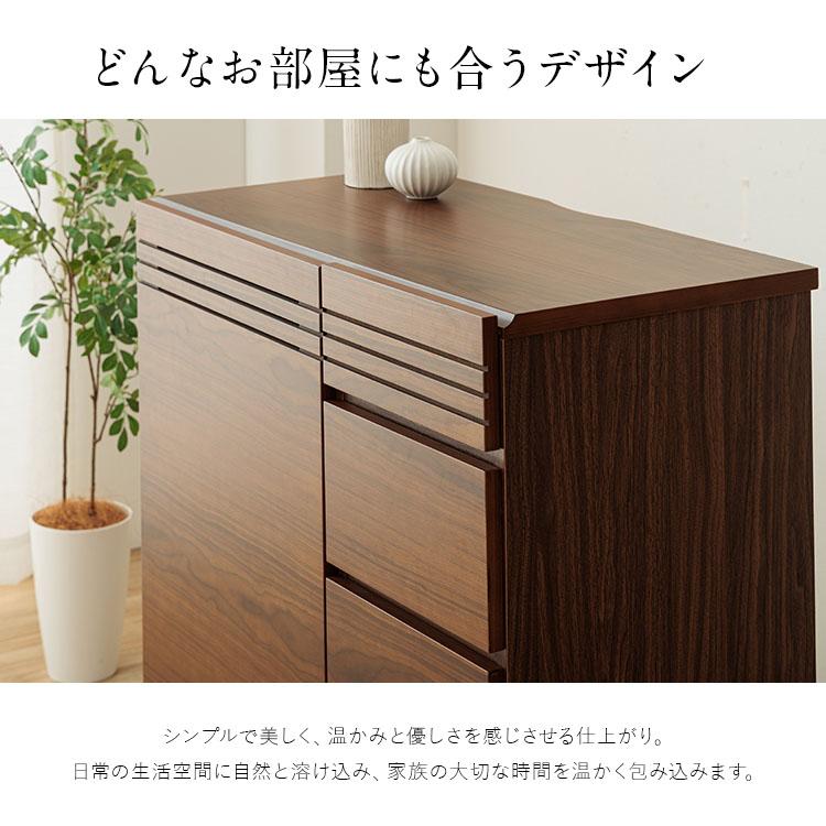 設置配送無料 仏壇台 幅120cm 高さ86cm ロータイプ 仏壇 台 チェスト COL カジュアル 収納引き出し付き おしゃれ 大川 家具 遺骨 遺骨収納 置き台_2