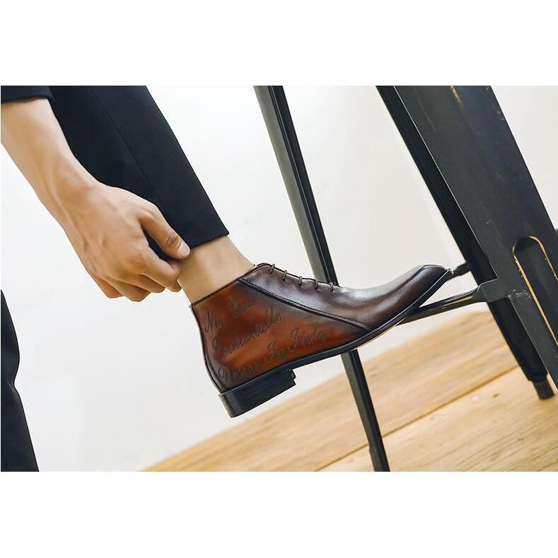 お気に入り 本革レースアップショートブーツ革靴 秋冬ハイカットマーティンブーツメンズエンジニアブーツ牛革シューズ メンズハイカットシューズ 無料235 280mmマウンテンブーツ 皮靴 ビジネスシューズ バイカラー レザーブーツ ブーツ Headshotsbar Com