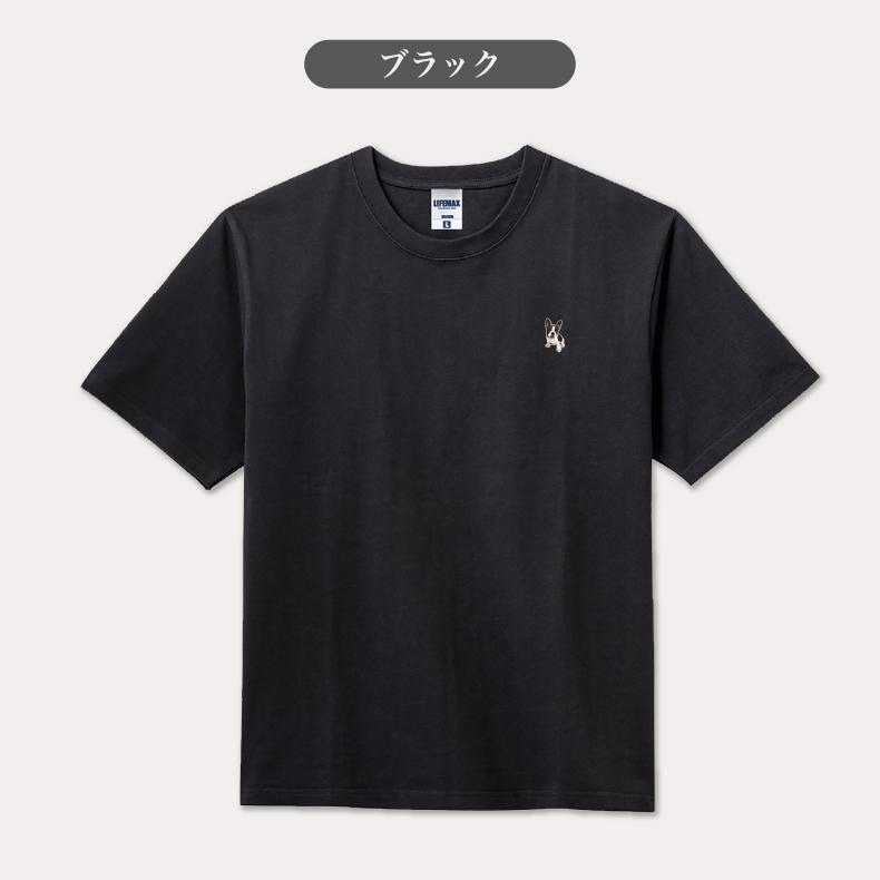 フレンチブルドッグ ワンポイントTシャツ フレンチブルドッグT
