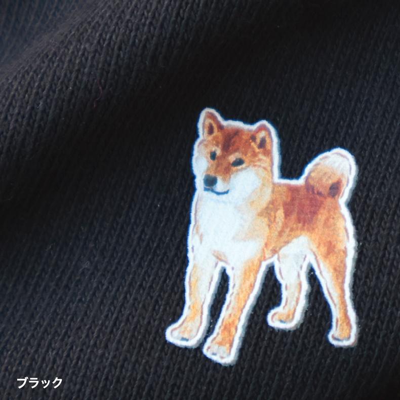 赤柴 柴犬（赤柴） ワンポイントTシャツ 柴犬（赤柴）Tシャツ【MS1156