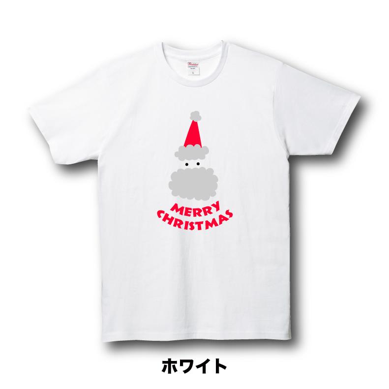 もこもこおひげが気持ちいい☆発砲サンタTシャツ　メンズレディースキッズ中厚手コットン100％綿100％｜yoshimi｜08