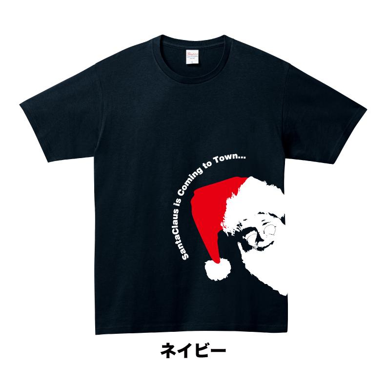 リアルサンタが街にやってくるクリスマスＴシャツ　メンズレディースキッズ中厚手コットン100％綿100％｜yoshimi｜06