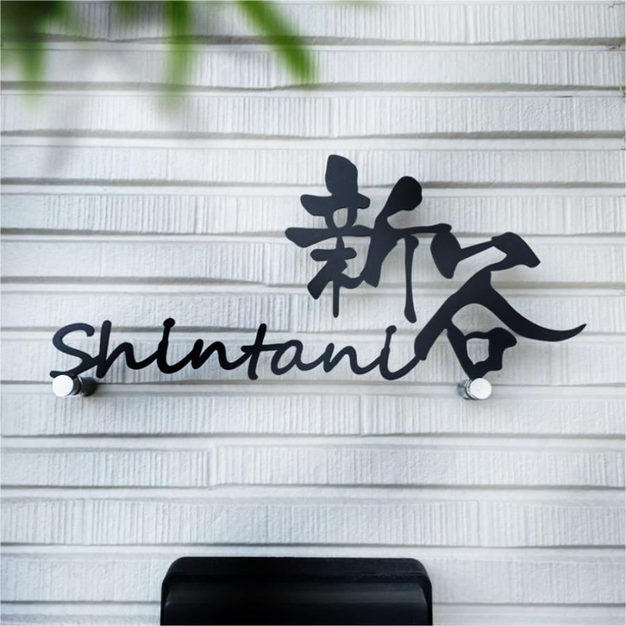 Yoshimichi 表札 ステンレス おしゃれな漢字におしゃれなローマ字 サイズ調整も無料のステンレス表札 Gs Pl Stlsudb Bs おしゃれ 風水 Gs Pl Stlsudb Bs 吉道ストア 通販 Yahoo ショッピング