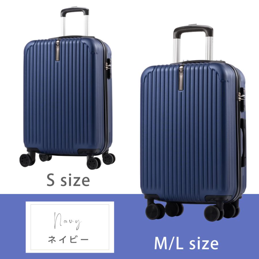 1回のみ短時間使用 美品 キャリーバッグ ネイビー Amazon.co.jp: [Bargiotti] ABSスーツケース キャリーバッグ キャリー