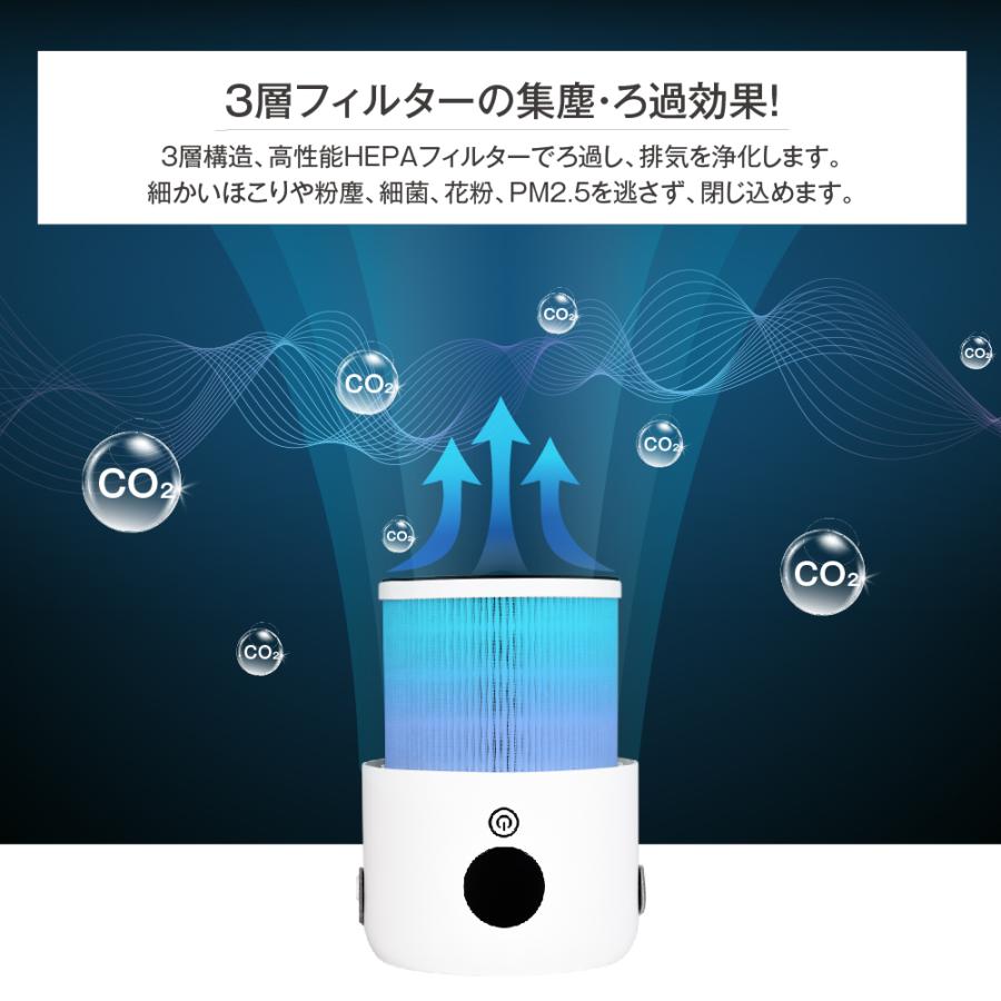 空気清浄機 集塵 脱臭 除菌 適応21畳 小型 USB充電式 12時間稼働 空気清浄機 集塵 脱臭 除菌 適応21畳 小型 USB充電式 12時間稼働