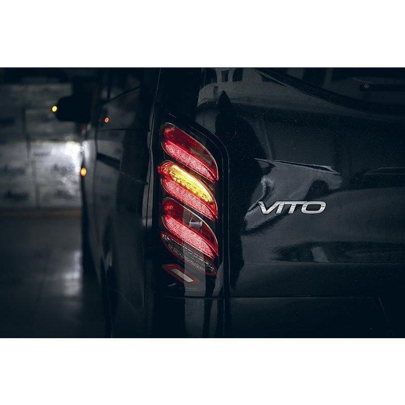 販売新品 メルセデス　ベンツ Vクラス　W447　V220　2015- LED テール　テールライト テールランプ クリア シーケンシャルウィンカー タイプA