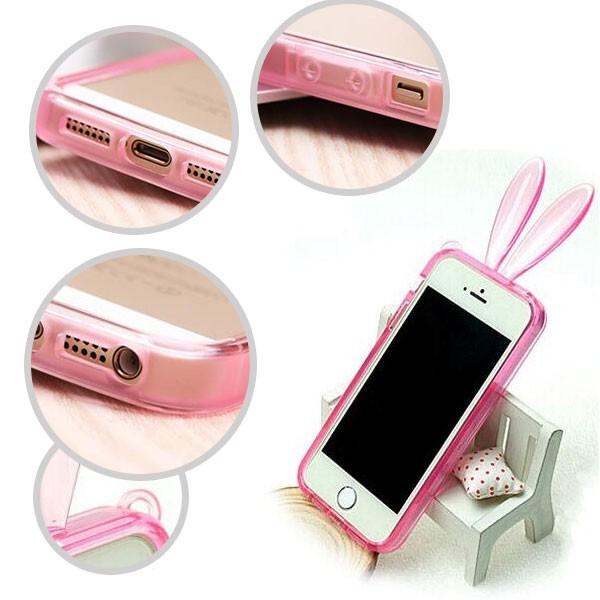 iPhone6 6 Plus iPhone6s 6s バンパーケース うさぎ耳 ラビット ソフト