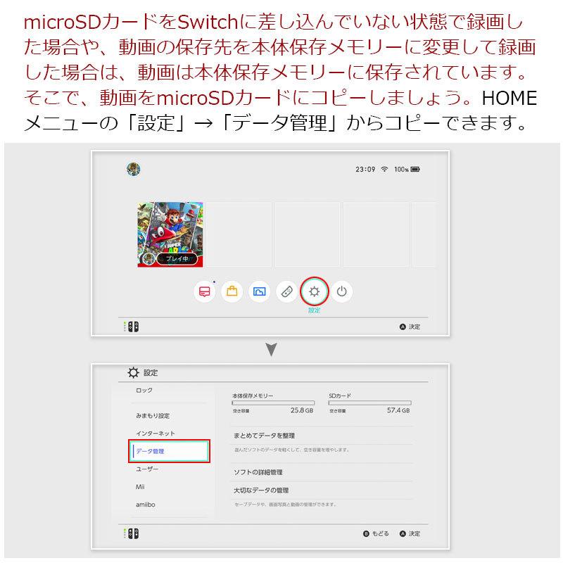 microSDXC 128GB for Nintendo Switch SanDisk UHS-I U3 R:100MB/s W:90MB/s 海外向けパッケージ｜yoshimiya｜10