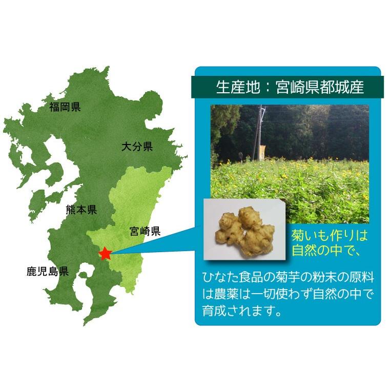 九州宮崎県産100％ 菊芋の粉末 100ｇ×3袋_2
