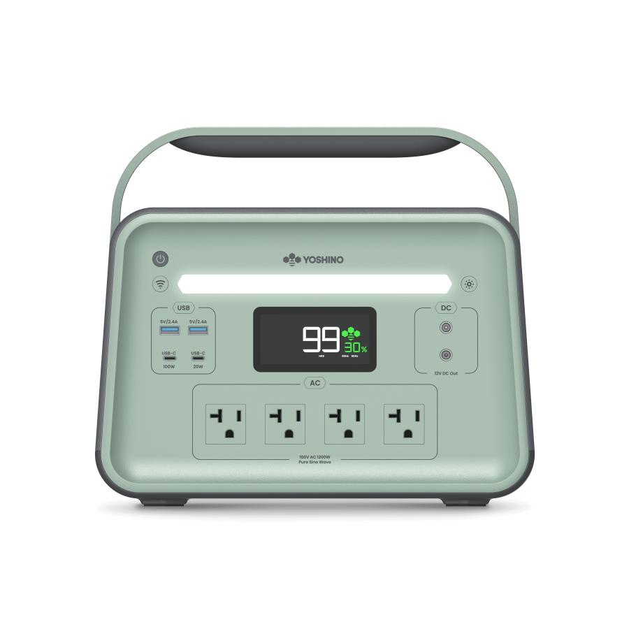 YOSHINO ポータブル電源 B1200 SST 1085Wh 固体電池 大容量 小型 定格