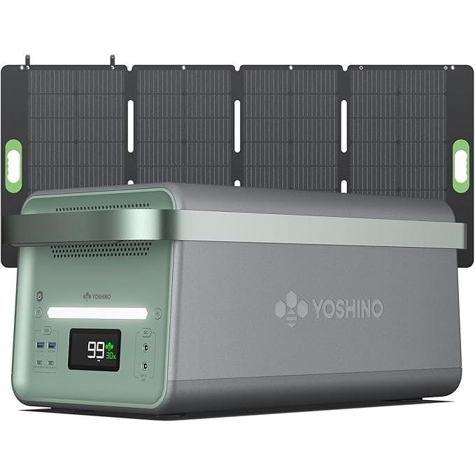 YOSHINO ポータブル電源 ソーラーパネル セット EV搭載電池技術 B3300 