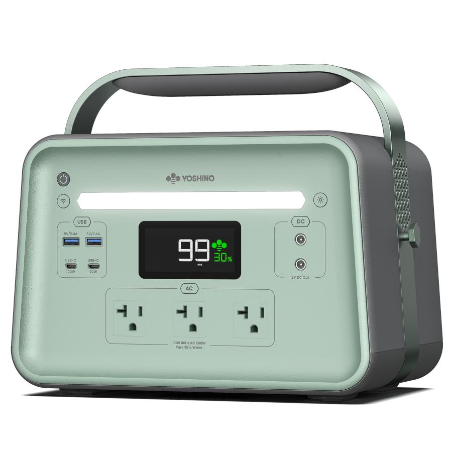 YOSHINOヨシノ ポータブル電源 固体電池 B600SST 602Wh -10℃程度の低温