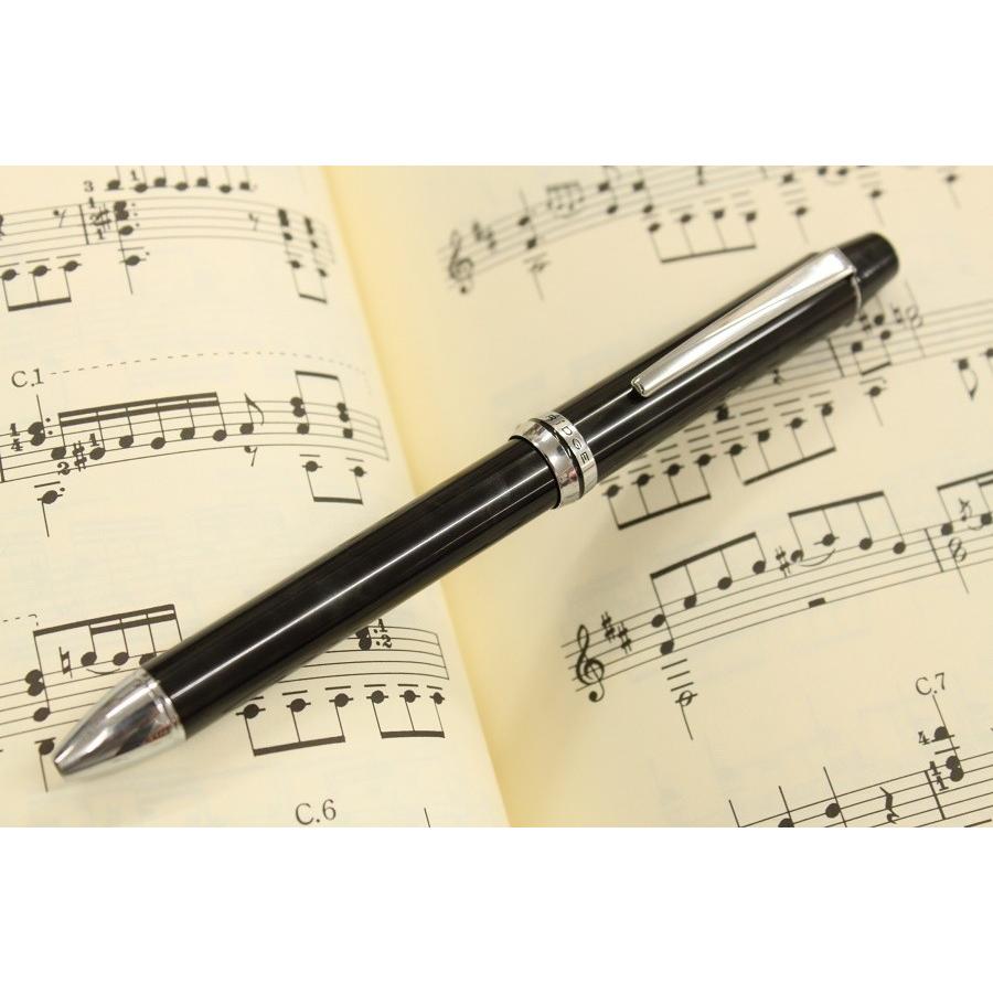 PILOT（パイロット） 多機能筆記具 4+1Custom RiDGE ブラック&グレー