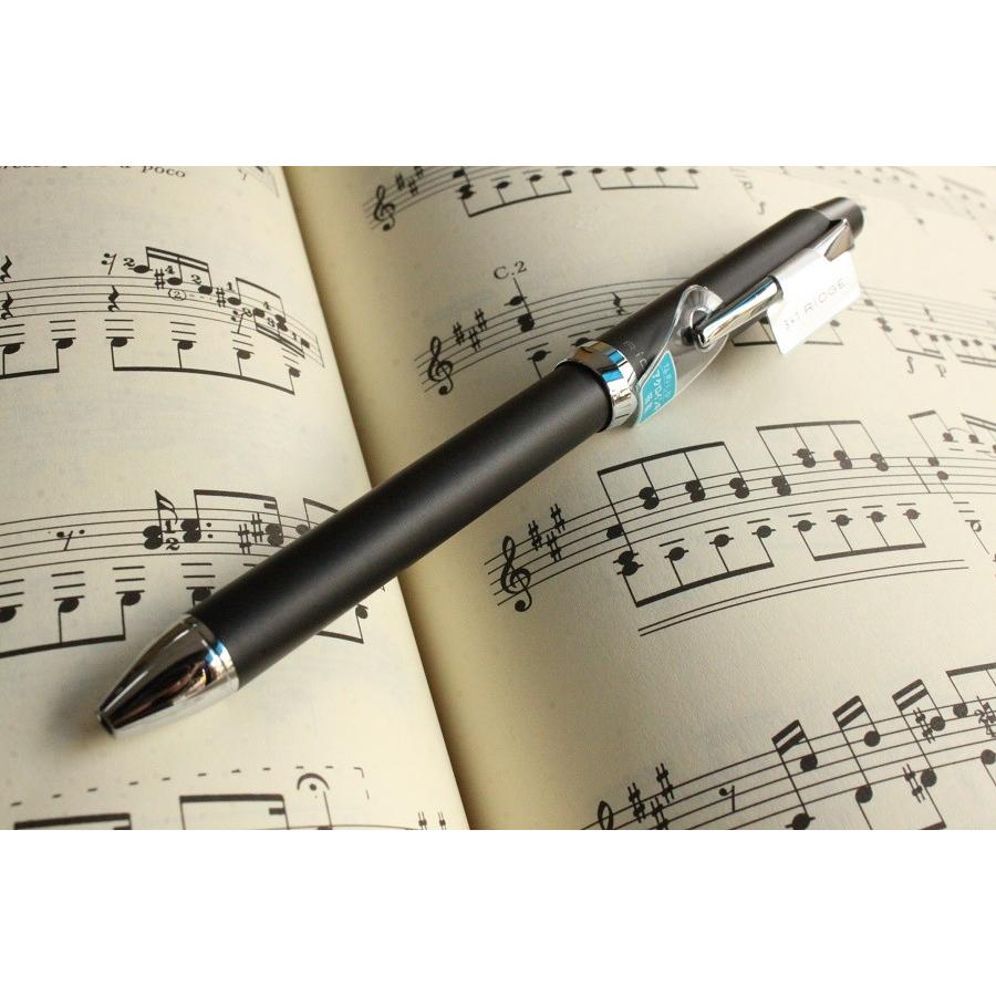 PILOT（パイロット） 多機能筆記具 3+1 RiDGE ブラック BTHRT5SR-B 名