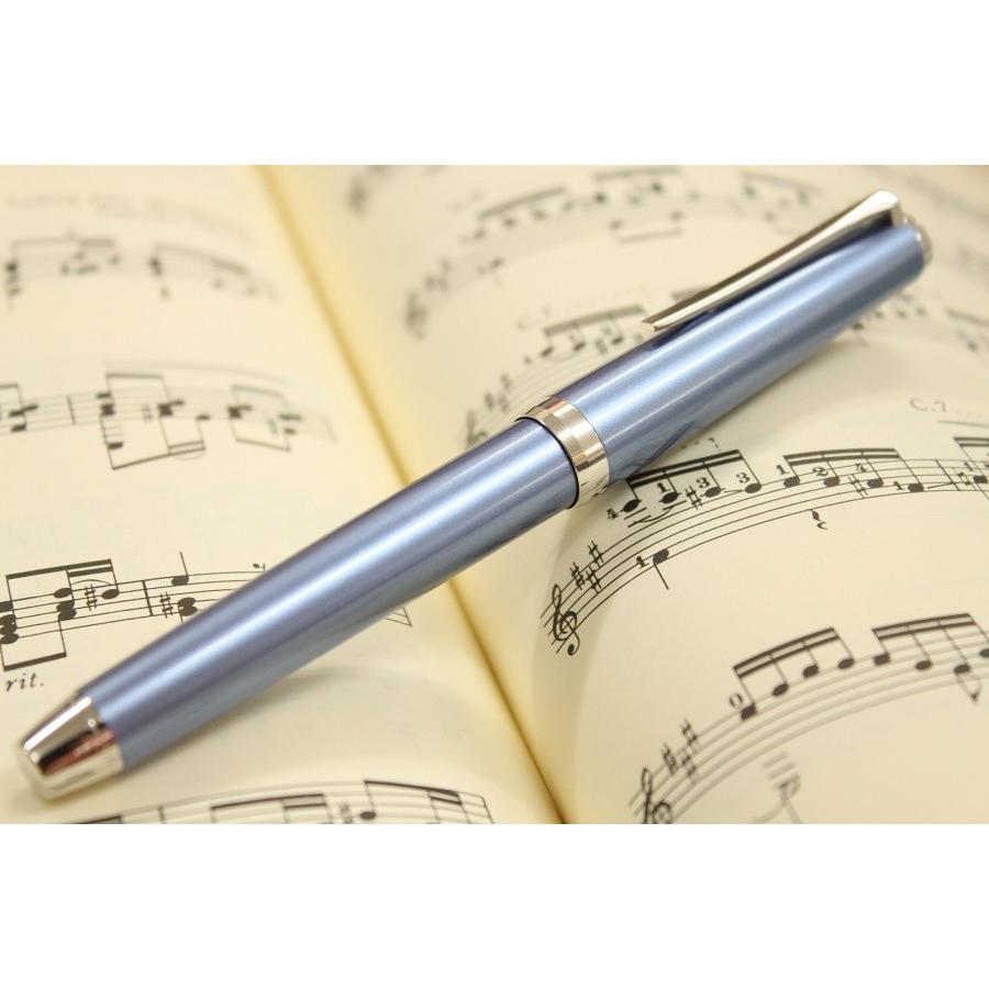 PILOT（パイロット） 万年筆 エラボー ELABO 黄銅(真鍮) ライトブルー