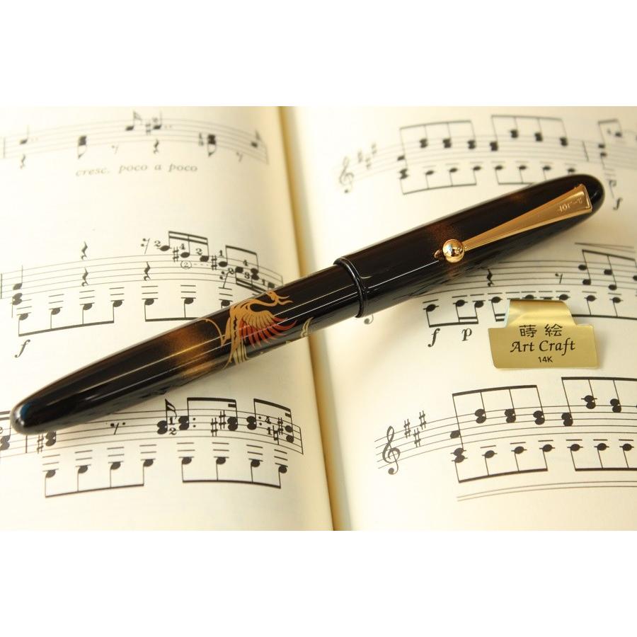 PILOT 万年筆 平蒔絵 鳳凰 FK-5MP-HO ペン種：各種《F(細字)・M(中字)》