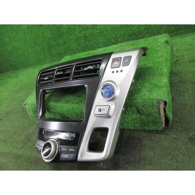プリウスα DAA-ZVW41W エアコンスイッチ オーディオパネル A/Cスイッチ