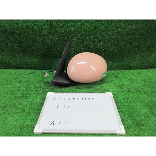 ラパン DBA-HE33S 左ドアミラー サイドミラー 11ピン カメラ付き ZWA X