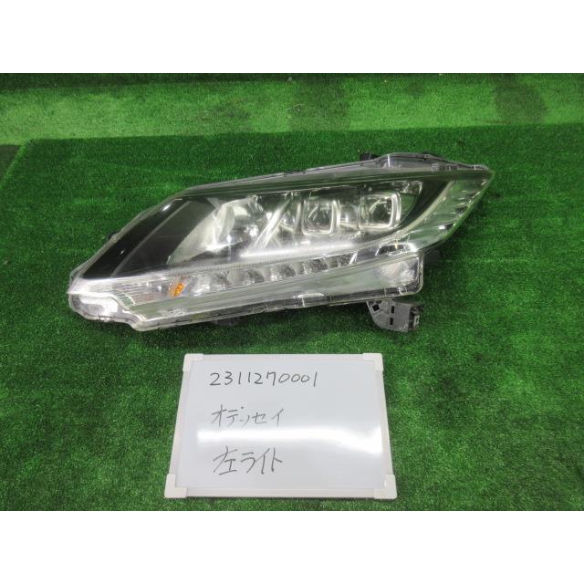 即決 オデッセイ DBA-RC1 左ヘッドライト LEDヘッドライト H25 LED