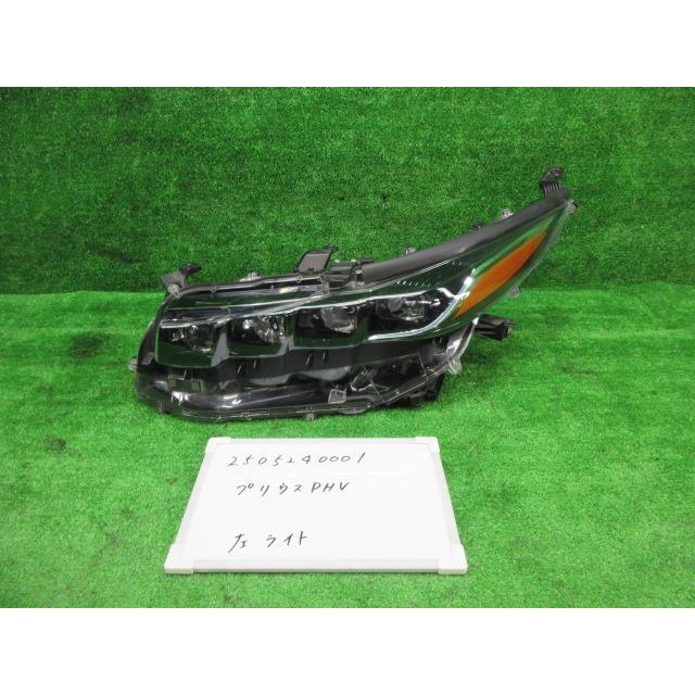 プリウス トヨタ プリウスPHV DLA-ZVW52 左ヘッドライト 47-91 PHV A