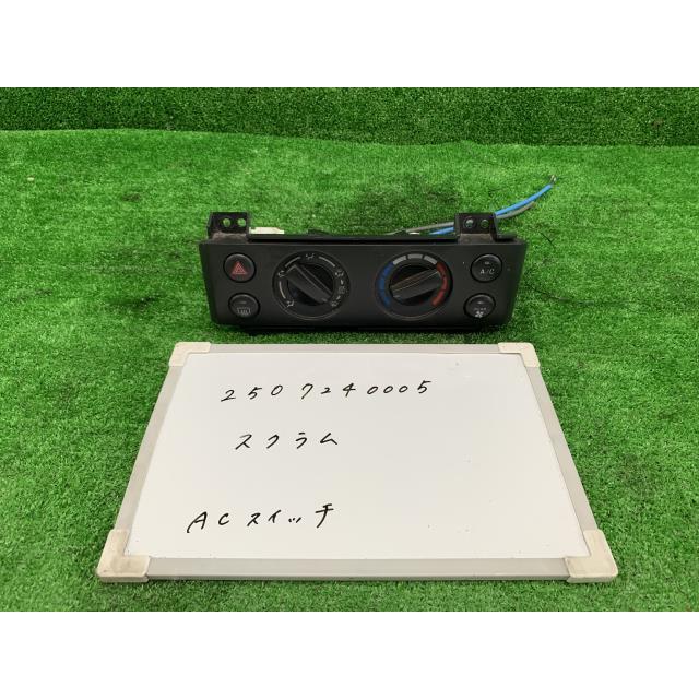 スクラム マツダ EBD-DG64V エアコンスイッチ A/Cスイッチパネル