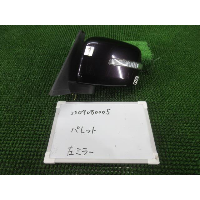 スズキ パレット DBA-MK21S 左ドアミラー サイドミラー SW GS 503032
