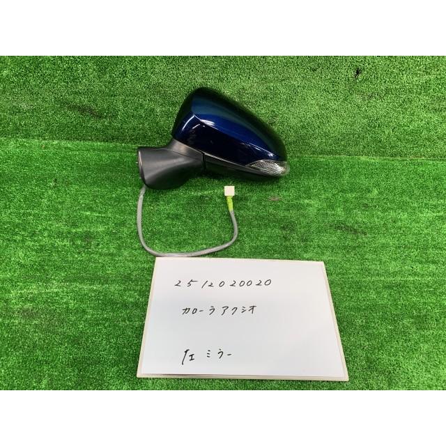 トヨタ カローラアクシオ DAA-NKE165 左ドアミラー サイドミラー 7ピン