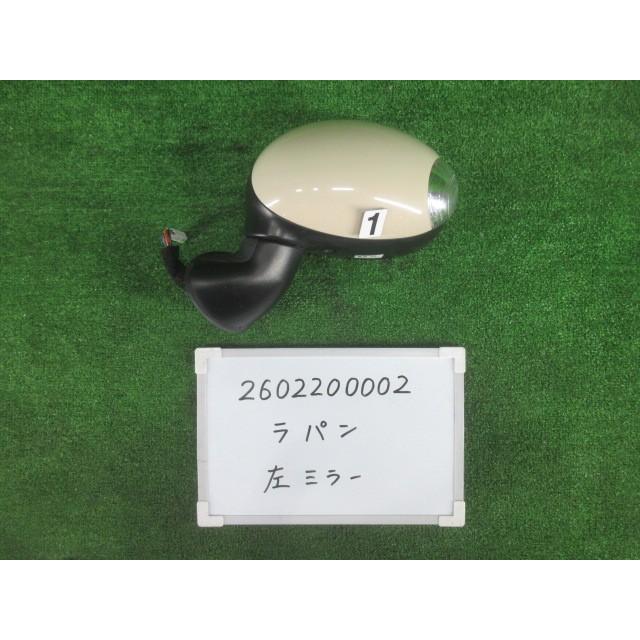 ラパン スズキ DBA-HE22S 左ドアミラー サイドミラー 7ピン ZGF X 