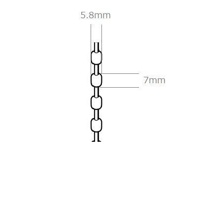Toso ジェスパローマンシェード 新色 ボールチェーン サンプル品10cm ホワイト ローマンシェード操作用部品